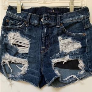 Jean shorts